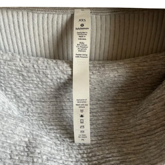 Lululemon Along the Way Dress XXS Heathered Core Ultra Light Grey - Picture 13 of 14